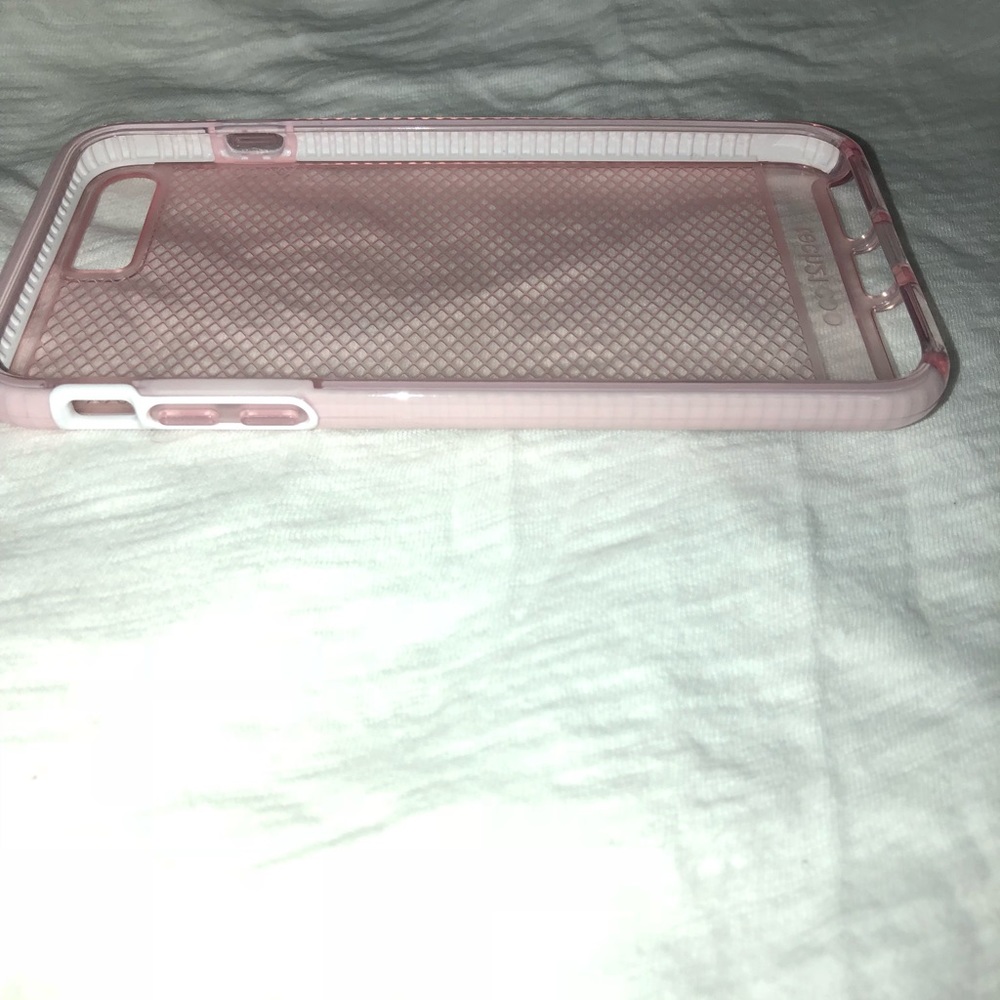 iPhone 7/8 + Plus Pink/White Tech21 Phone Case